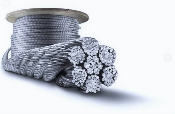 Steel wire ropes