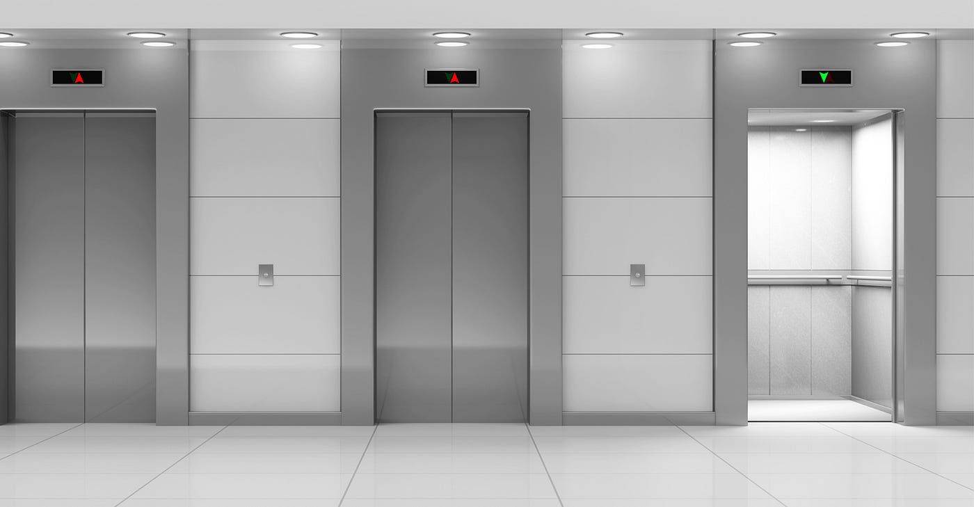 Types of traction elevators