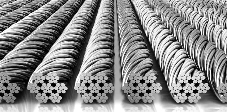 types of steel wire