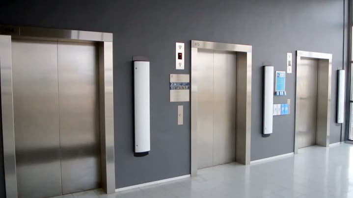 Modern elevator cabins